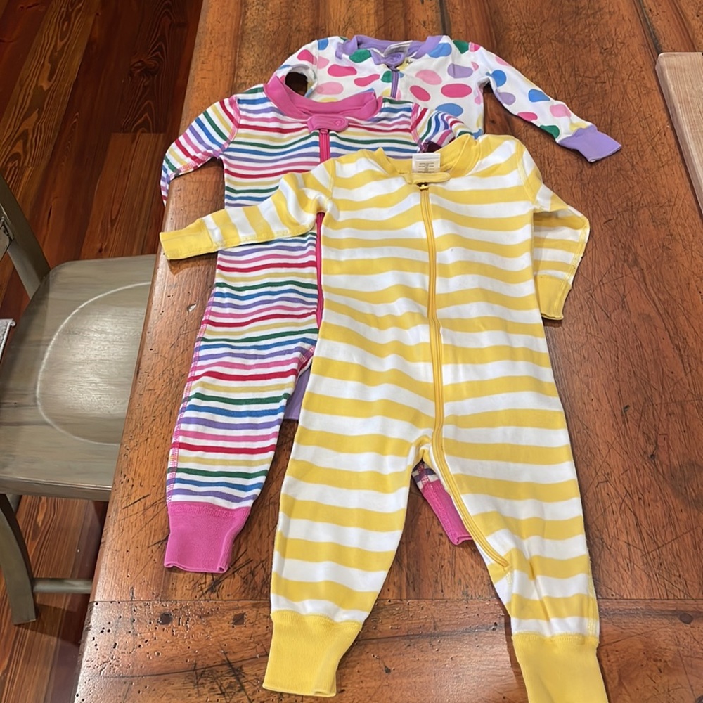 Hanna Andersson 3-piece organic PJ Bundle 12-18 months, unisex